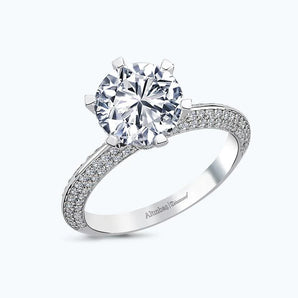 1.63 ct Look Lab Grown Diamond Ring