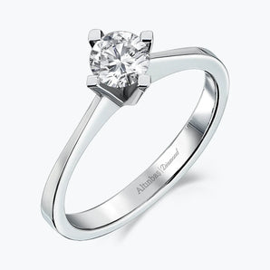 0.48 ct Solitär Diamantring