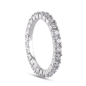 1.00 ct. Memoire Diamantring