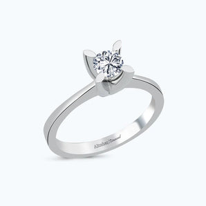 0.30 ct Solitär Diamantring