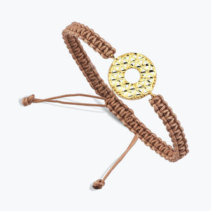 22 Kt Lebensblume Goldarmband