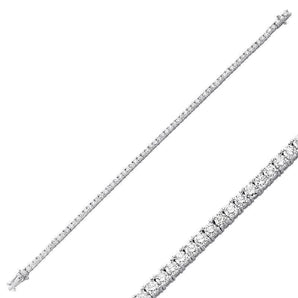 2.45 ct Diamant Tennisarmband