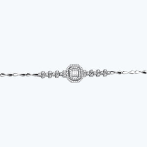 0.42 ct Baguette Diamantarmband